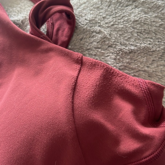 Lululemon Nulu Mesh High Neck Bra Size 4 - Picture 4 of 4